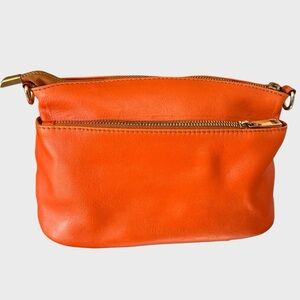 Divina Firenze Italian Leather Clutch Cosmetic Bag Made in Italy